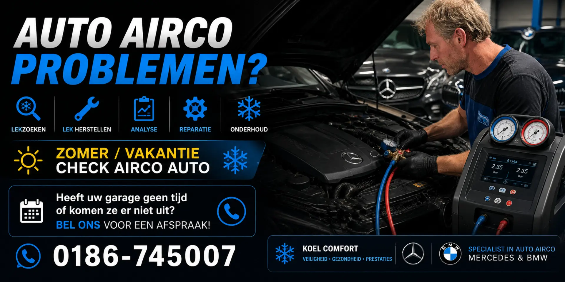 Auto-airco service Cool-Bizz